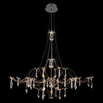 Подвесная светодиодная люстра Loft It Mira 10588/800 Silver Asfour