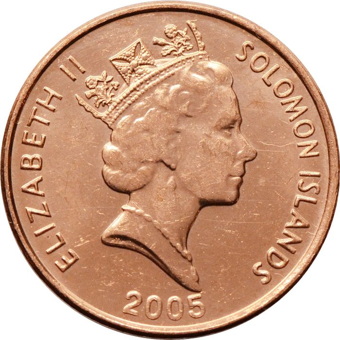 1 цент 2005 Соломоновы острова AU-UNC