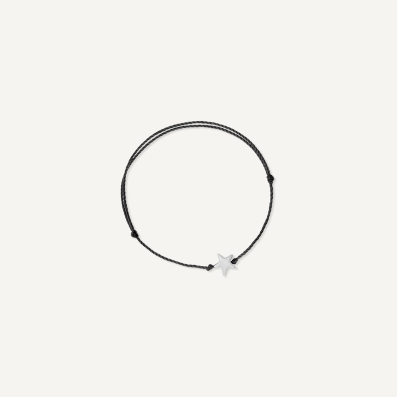 Браслет Сплетенный – Черный