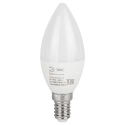 Лампа светодиодная ЭРА RED LINE LED B35-8W-865-E14 R Е14 / E14 8 Вт свеча холодный дневной свет | Лампы cветодиодные Свеча (B/C)