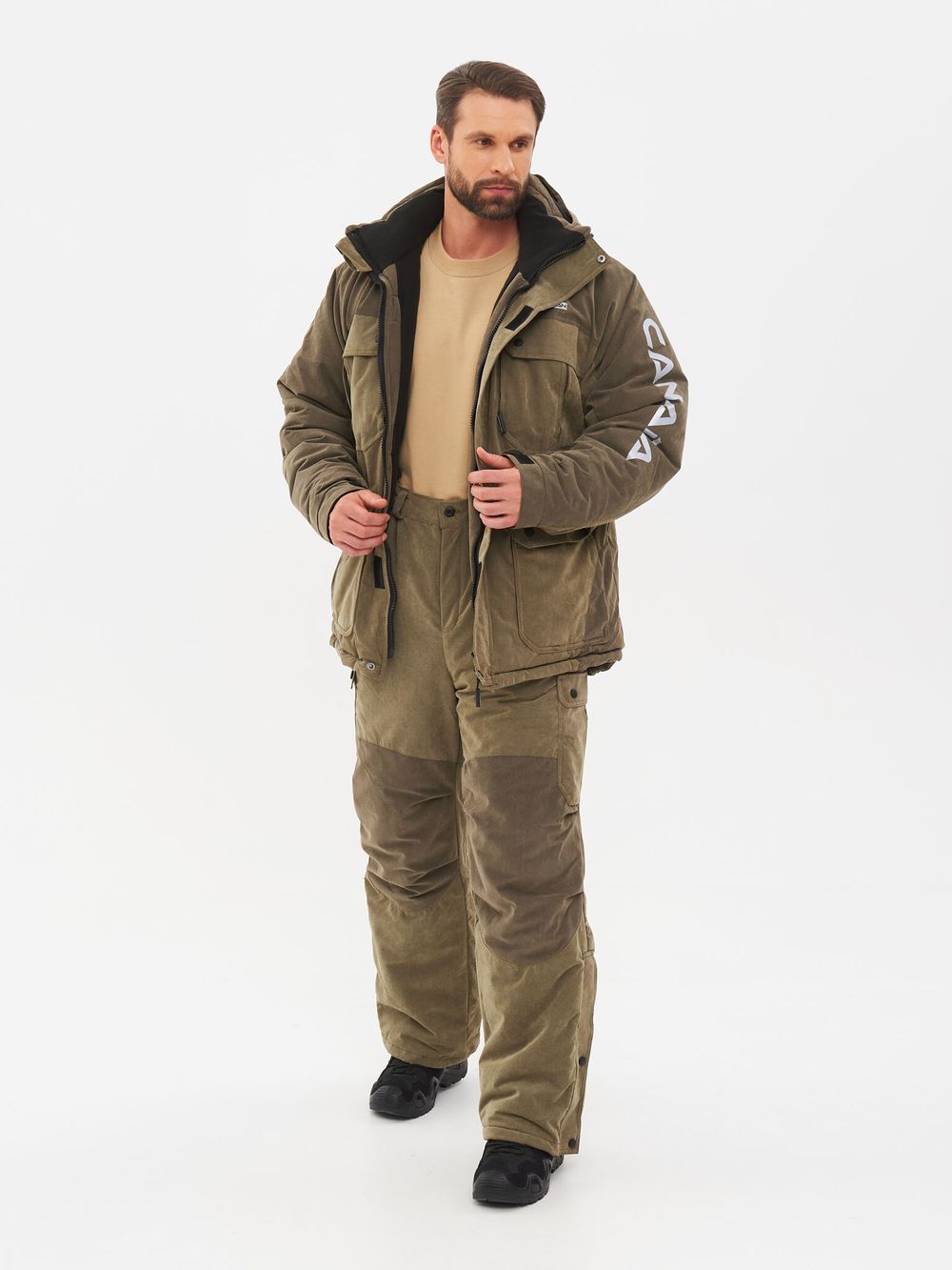 Костюм зимний Канада ткань Финляндия цвет Хаки