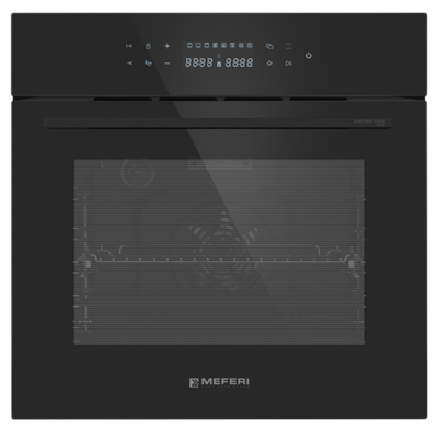 Электрический духовой шкаф Meferi MEO6010BK MATT ULTRA