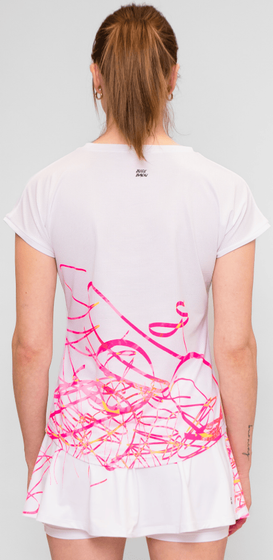 Футболка женская Bidi Badu Decoration, арт. W2620001-WH