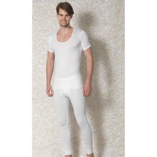 Мужская термофутболка кремовая с круглым воротом Doreanse 2870