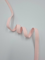 Резинка ажурная тонкая светло-розовая 10 мм (Pantone 12-1706 TPG)