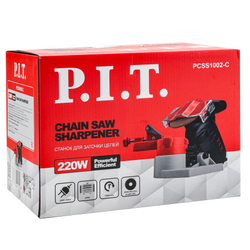 Станок для заточки цепи P.I.T. PCSS1002-C (220Вт, 7500об/мин, 100х10х3,2мм)
