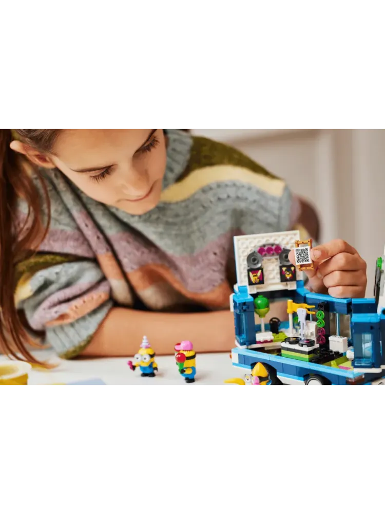 Конструктор Гадкий я 4 75581 Миньоны и автобус для вечеринок