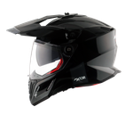 Шлем AXOR X-CROSS DUAL VISOR-E SC, с визором, цвет черный (XL)