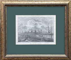 Виллем ван Сенус (гравёр), Г. Штейн (рисовальщик). Моска-река. Улица Великая. Вид на Кремль. 1838 г.