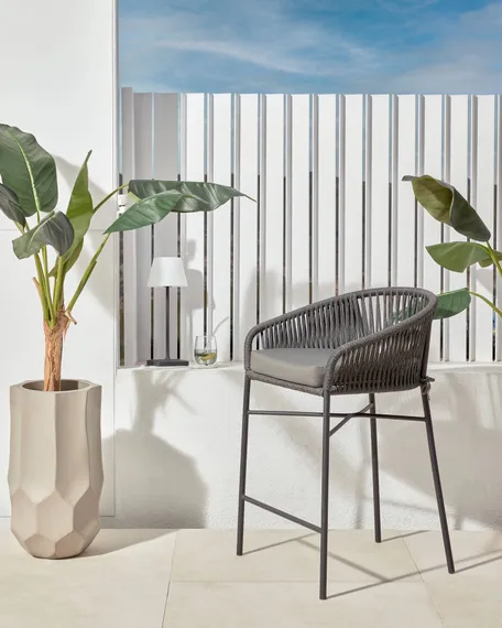 Барный стул Yanet 80 см, черный