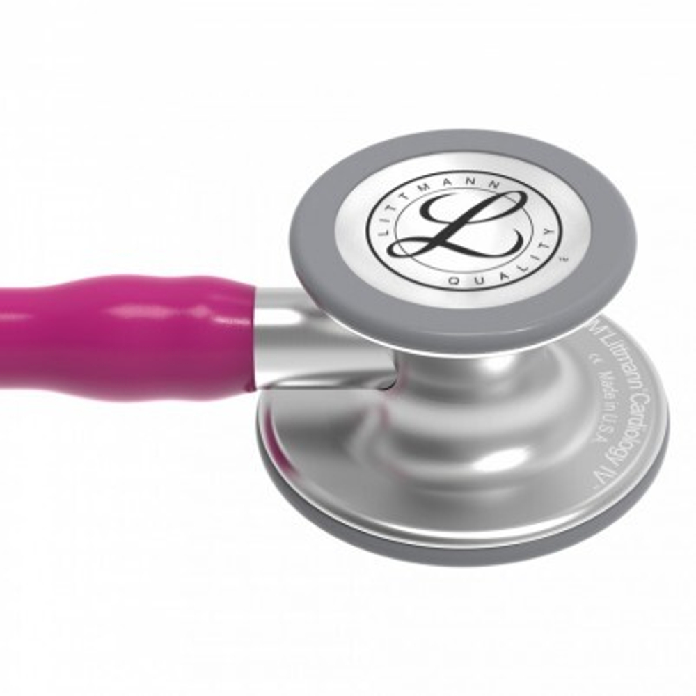 Стетоскоп Littmann Cardiology IV, малиновый, стальная акустическая головка (6158)