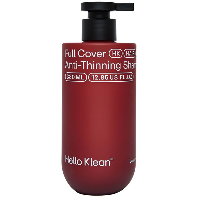HELLO KLEAN Шампунь Full Cover Anti-Thinning Hard Water Shampoo, 380 мл