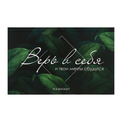 Планинг недатированный A6, Брось вызов этому миру!