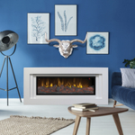 Каминокомплект Real Flame Stockholm 42/BV WT с очагом Beverly 1000 (без обогрева)