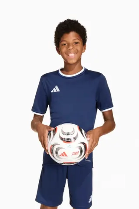 Футболка adidas Entrada 26 Junior - темно-синий