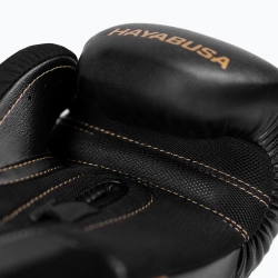 Боксёрские перчатки Hayabusa E1 Boxing black/gold