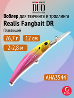 Воблер DUO Realis Fangbait 120 DR SW, ADA3121 Phoenix, 120 мм, 26,7 г, плавающий, минноу