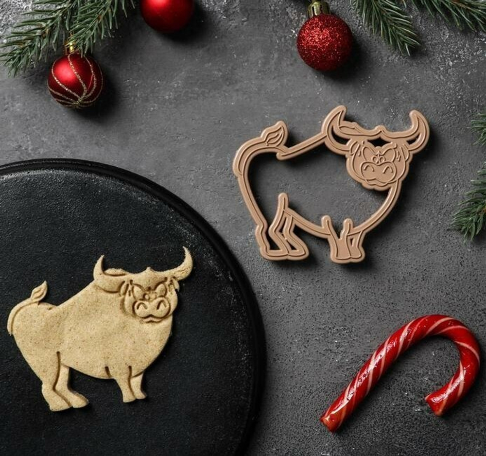 Форма для вырезки теста "Бык"