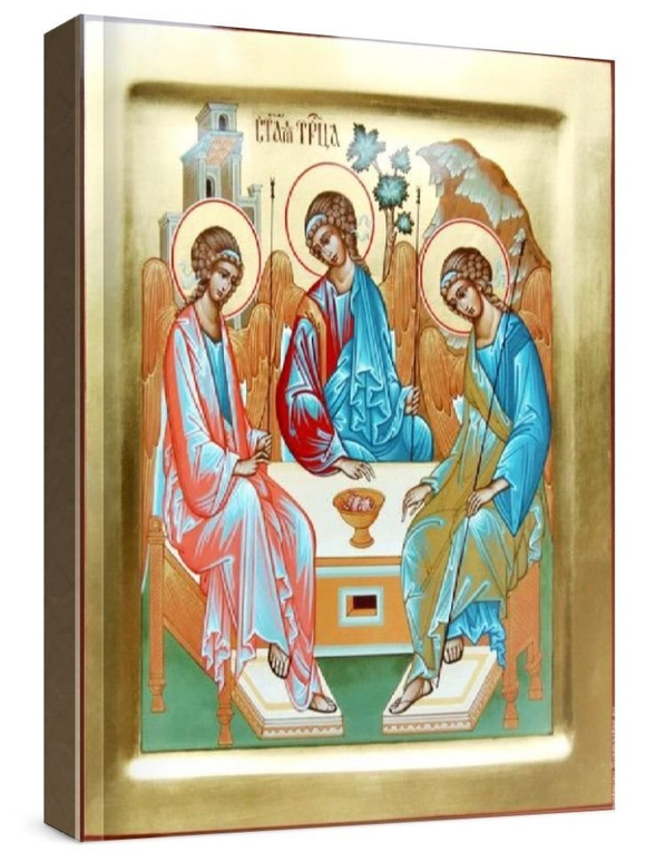 Троица (рукописная икона)