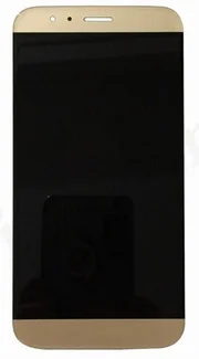 Дисплей для Huawei G7 / G8 Plus в сборе с тачскрином на рамке (Gold)