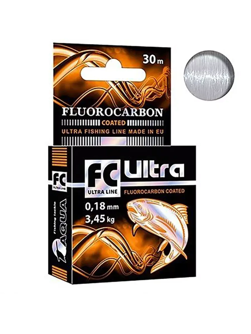 Леска FC ULTRA Fluorocarbon Coated зимняя 0,12 мм 1 шт