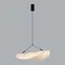 7067/30L L-VISION ODL25 239 Подвесной светильник металл/нетканный шелк/черн IP20 LED 20W 3000/3500/4000K 220V SILK