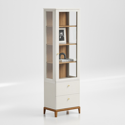 Узкая витрина CR164