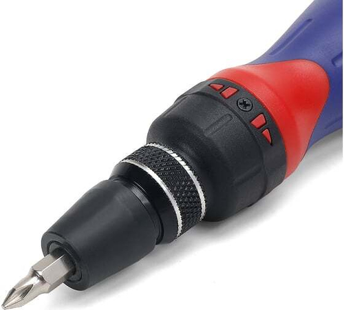 Отвертка WORKPRO 10в1, с трещоткой, быстрая загрузка бит, 5 бит WP221059