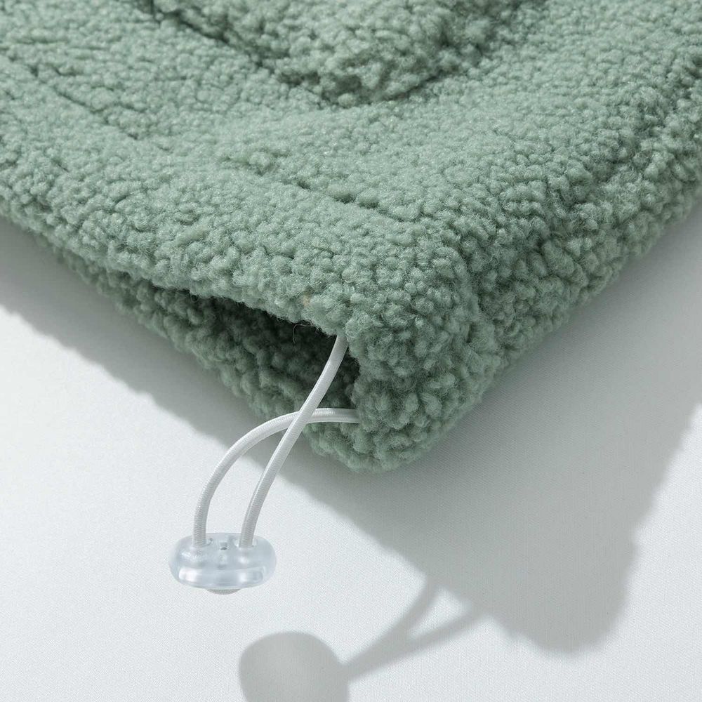 Куртка YMKASHIX Furry HTF Big Logo Зеленая