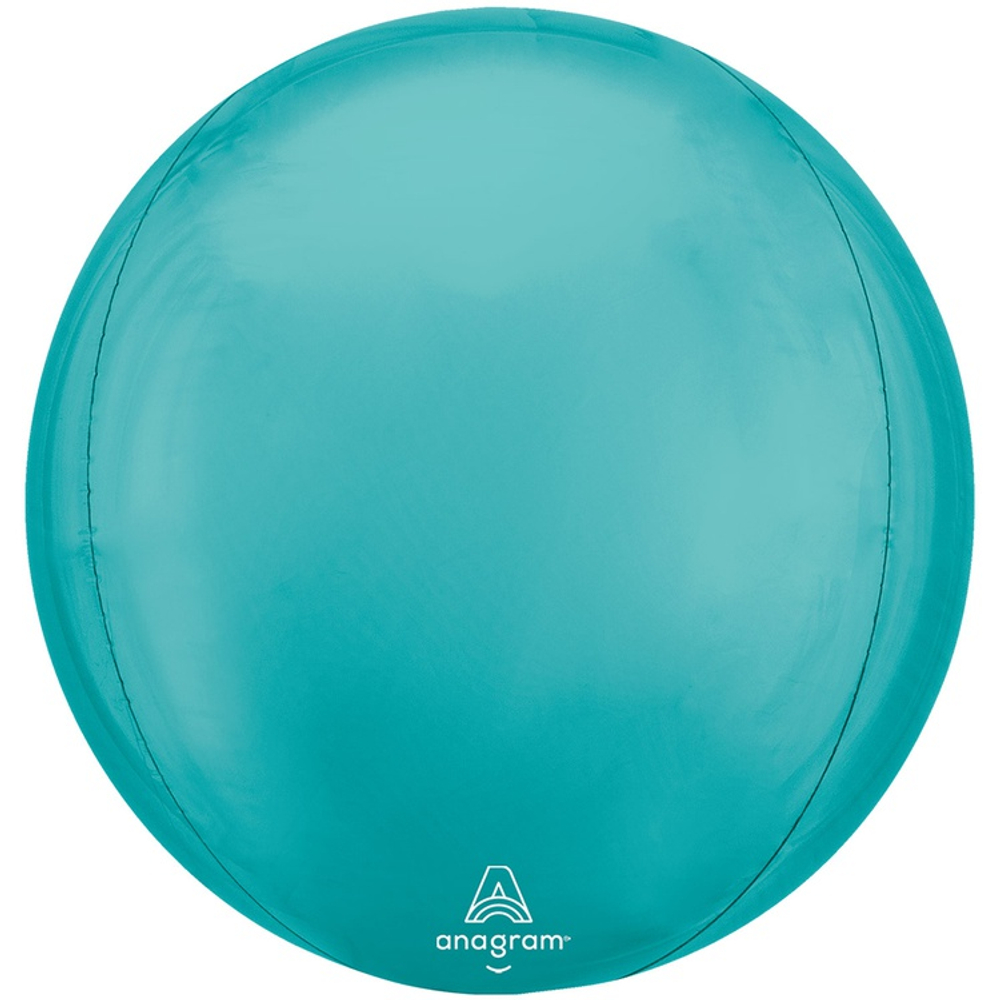 Шар фольгированный Сфера 3D 40 см (Голубой)