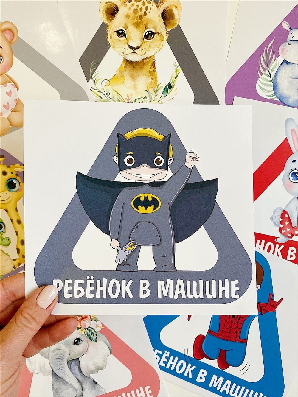 Наклейка на машину БЭТМЕН