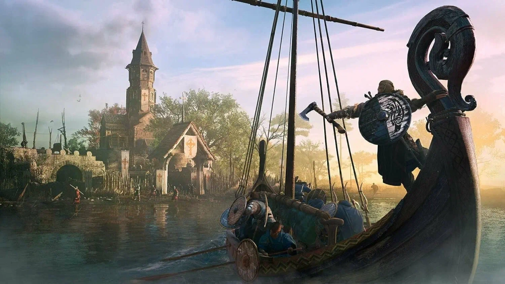 Игра Assassin’s Creed Valhalla (PS5, полностью на русском)