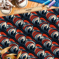 Ткань премиум дюспо экзотический орнамент