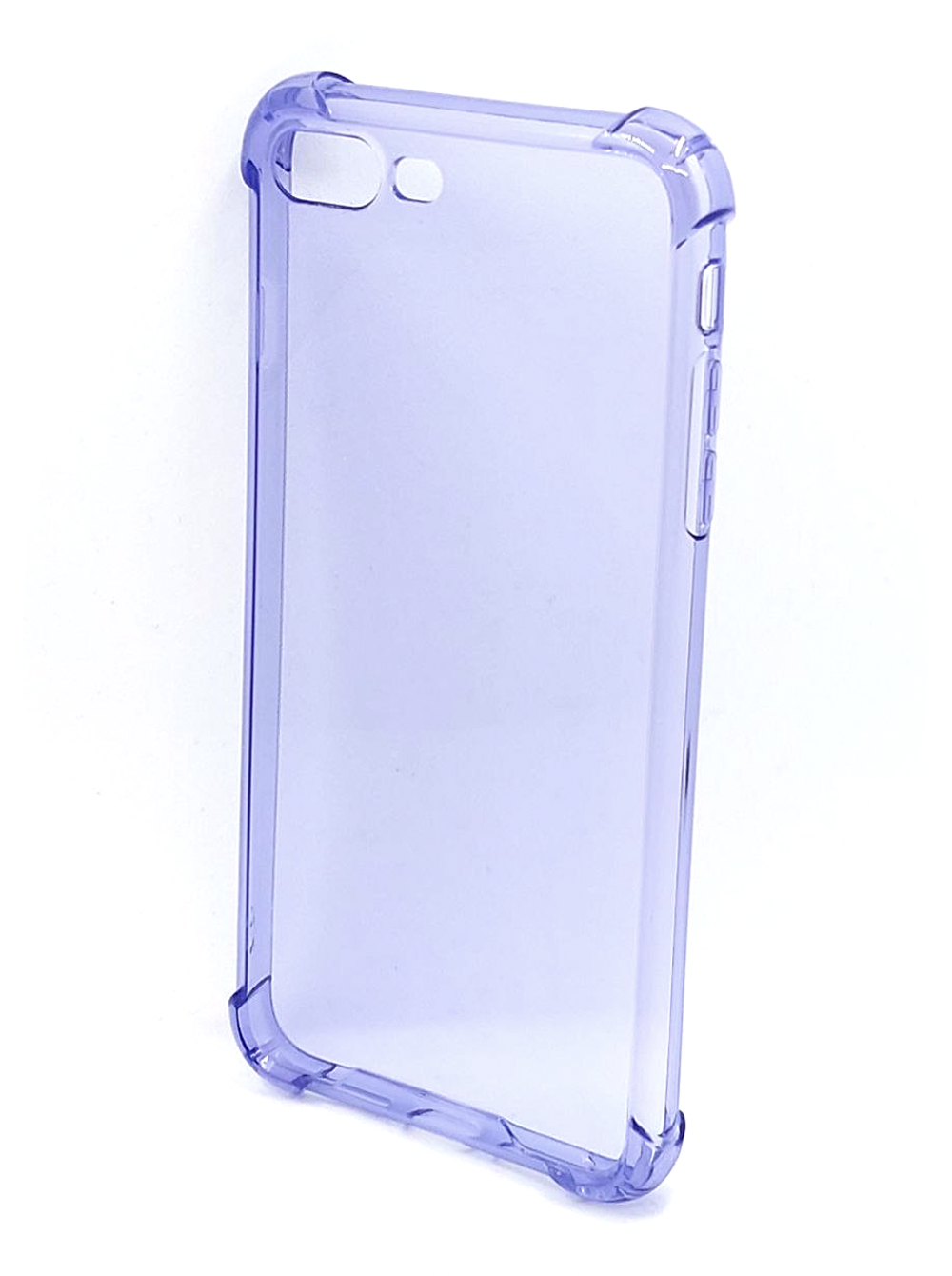 Чехол на iPhone 7 Plus / 8 Plus / айфон, противоударный, с кольцом, подставкой, прозрачный