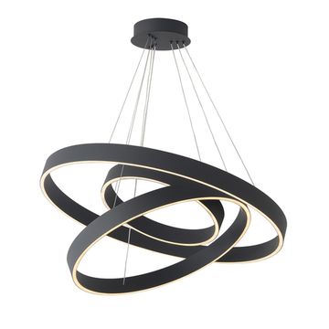 Люстра LED 158W 3000К-6000К TRON SP158W LED BLACK чёрный Crystal Lux