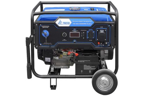 Бензогенератор TSS SGG 6000EHNA Duplex - [6 кВт / 220] эл. старт, выход ATS для АВР