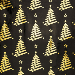 Бумага упаковочная НГ металл Winter 70х100см ассорти 1 шт