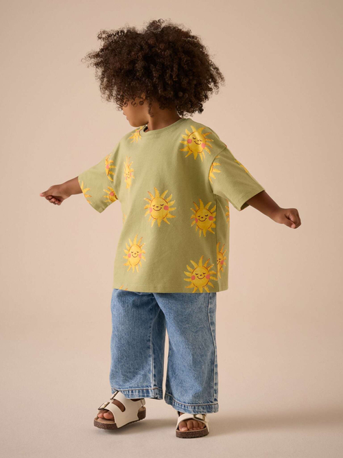 Футболка для девочки Next E51-320, Хаки