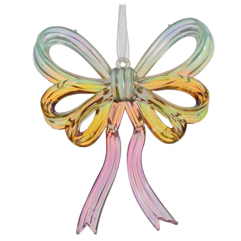 GAEM Украшение новогоднее "Бант", L11 W2 H13,5 см, 2в.