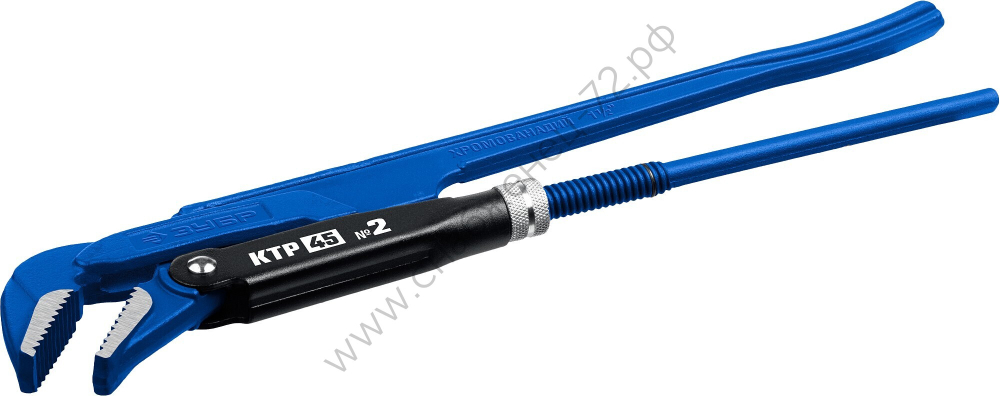 ЗУБР КТР-45, №2, 1.5″, 440 мм, Трубный ключ, Профессионал (27337-2)