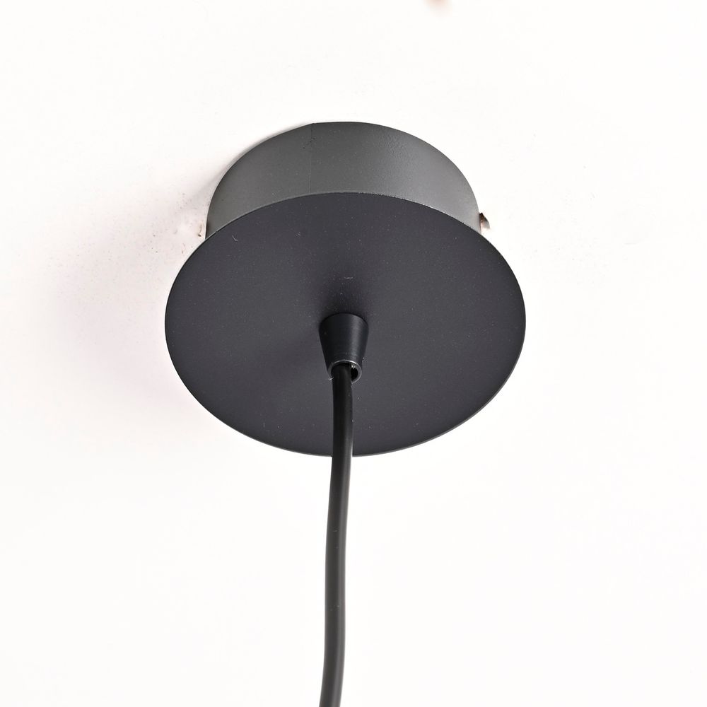 Подвесной светильник RAFFIN Black/Transparent