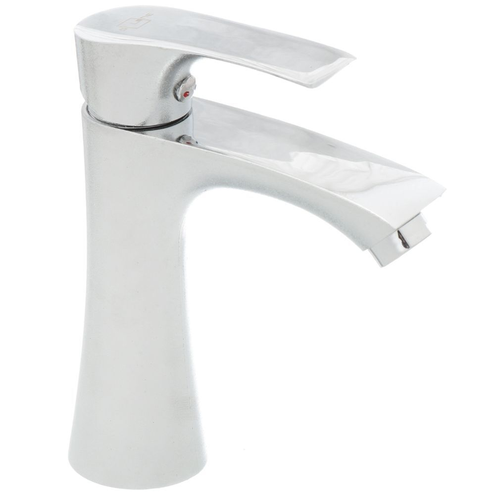 Смеситель для раковины, Solone, корот изл, с картриджем, хром, FAB1-A020