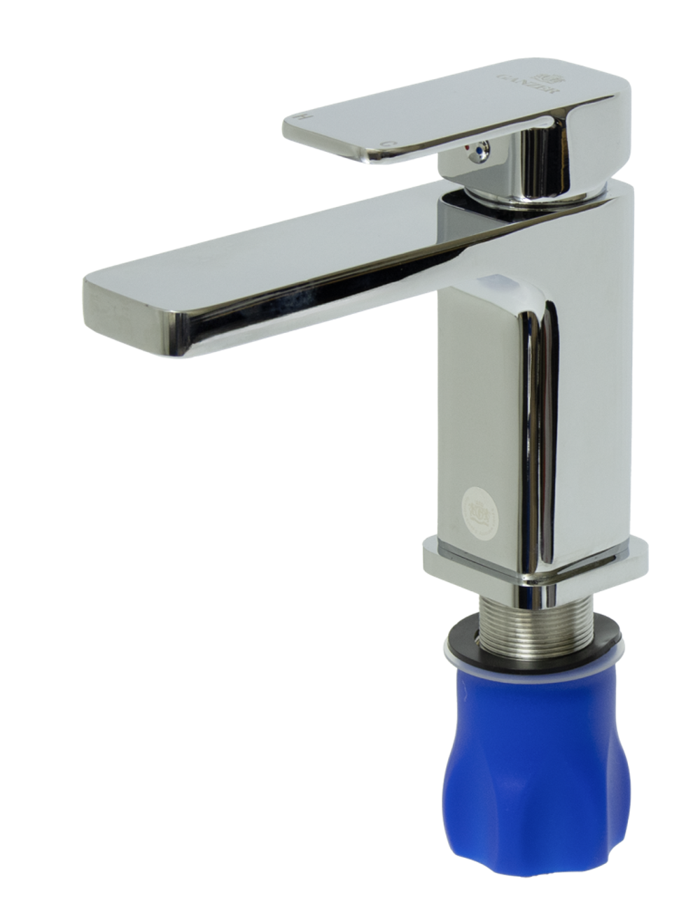 12014 Смеситель для умывальника "GANZER"  (10/1шт)