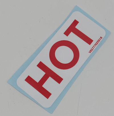 Плакард VKS777EXT018