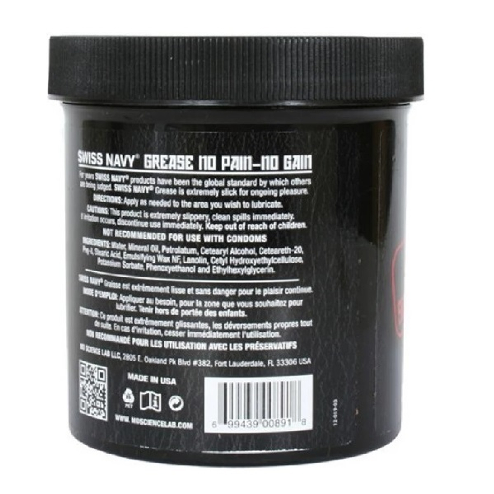 Крем для фистинга Swiss Navy Grease 473мл