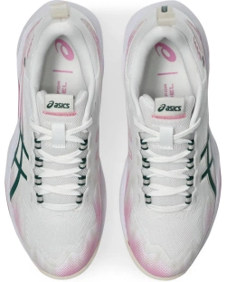 Женские кросовки для Padel Asics Sonicsmash FF - white/jewel green