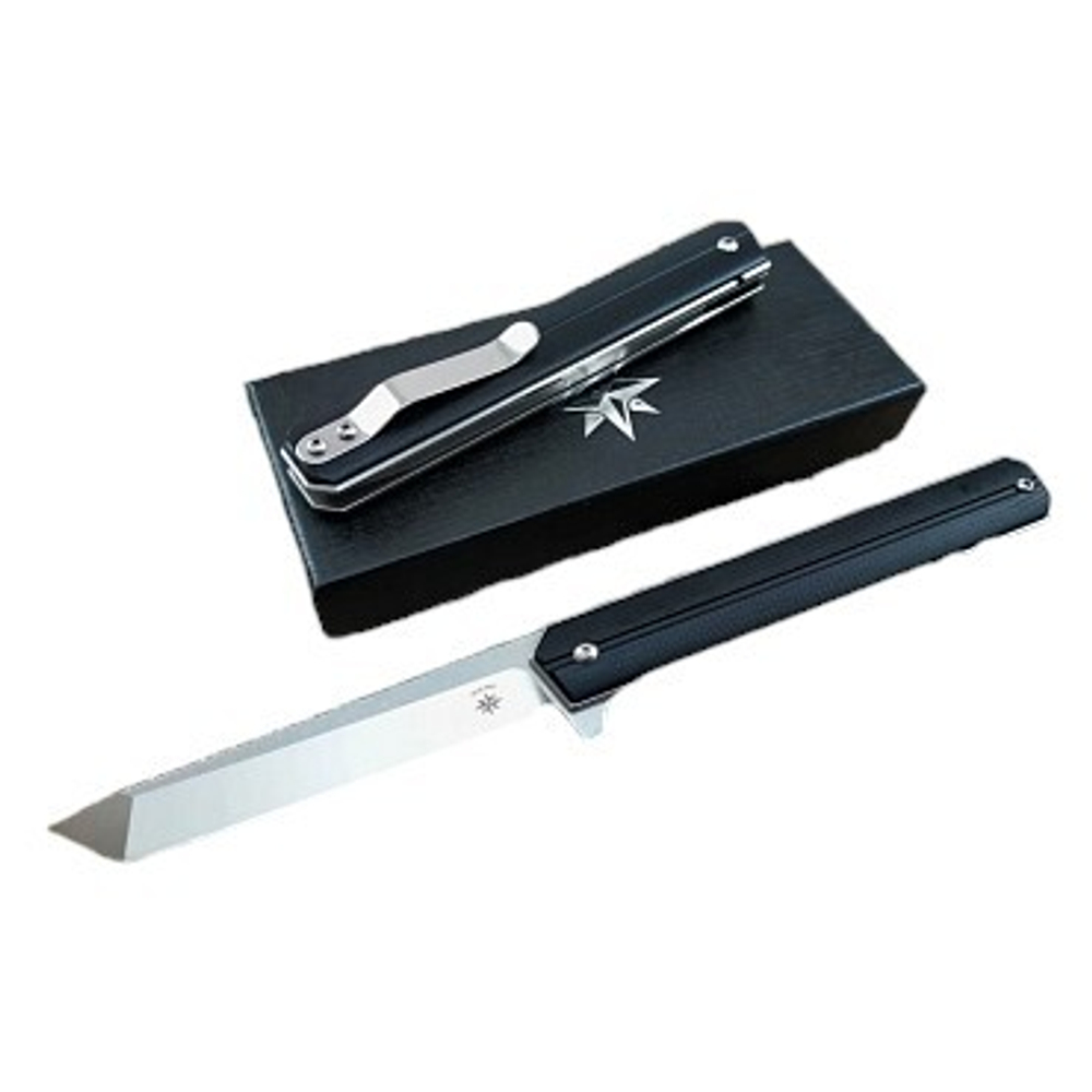 Нож складной TANTO FIVE PRO Black D2