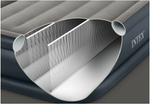Кровать надувная Intex, 191х99х42 см, 64132NP, нас встроен, электр, флок, с ребрами жест, 136 кг