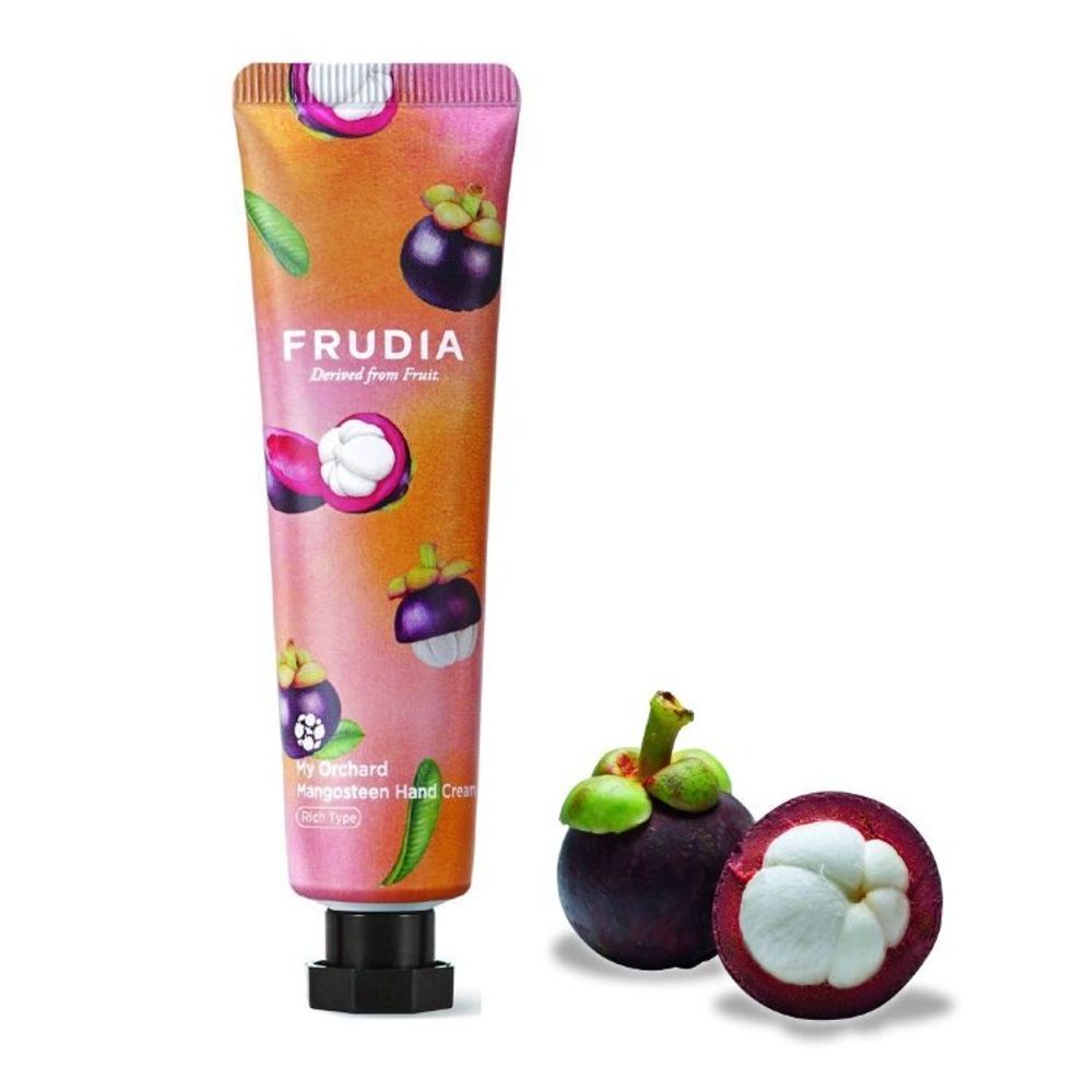 Frudia Squeeze Therapy My Orchard Mangosteen Hand Cream крем для рук c экстрактом мангустина