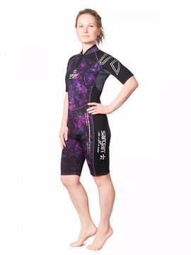 Гидрокостюм Sargan Nero 2.0 Shorty lady 2 мм GalaxyAPE-07/черный